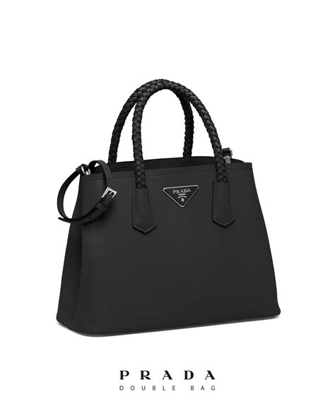 bolsa prada negra chica|bolso prada.